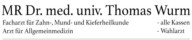 Dr. Thomas Wurm für Zahn-, Mund- und Kieferheilkunde